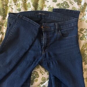 J Brand Women's Dark Blue Skinny Jeans